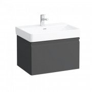 Тумба під раковину Laufen Pro S підвісна 61,6х45 см МДФ графіт H4834210964801