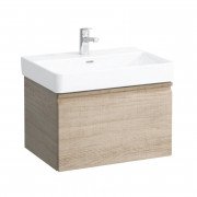 Тумба під раковину Laufen Pro S підвісна 61,6х45 см МДФ світлий дуб H4834220964791