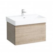 Тумба під раковину Laufen Pro S підвісна 66,5х45 см МДФ світлий дуб H4834510964791