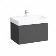 Тумба під раковину Laufen Pro S підвісна 66,5х45 см МДФ графіт H4834520964801