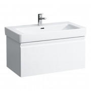 Тумба під раковину Laufen Pro S підвісна 80,9х45 см МДФ білий H4835010964631