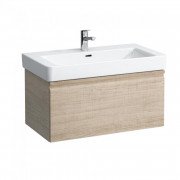 Тумба під раковину Laufen Pro S підвісна 80,9х45 см МДФ світлий дуб H4835020964791