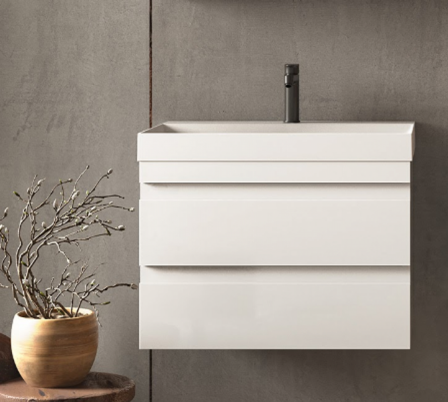 Тумба із раковиною Kolpa San Naomi OUN 60 600x450x495 мм МДФ/ДСП білий 546590