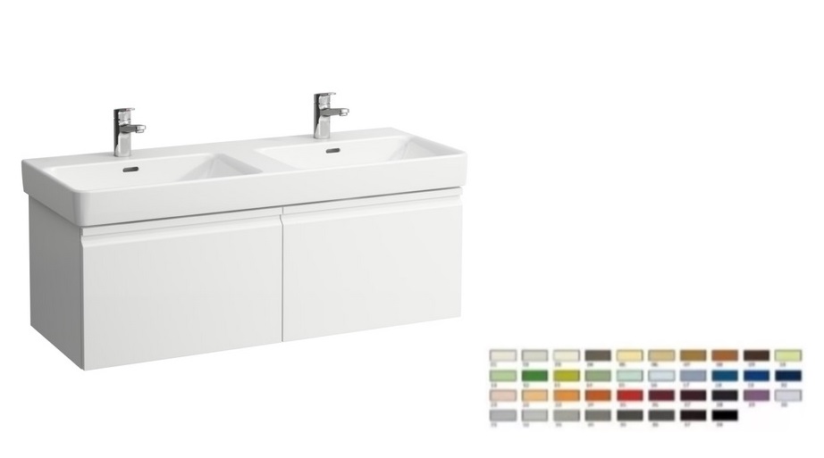 Тумба под раковину Laufen Pro S подвесная 115,9х45 см МДФ цвет на выбор H4835630969991