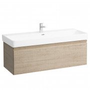 Тумба під раковину Laufen Pro S підвісна 115,9х45 см МДФ світлий дуб H4835610964791