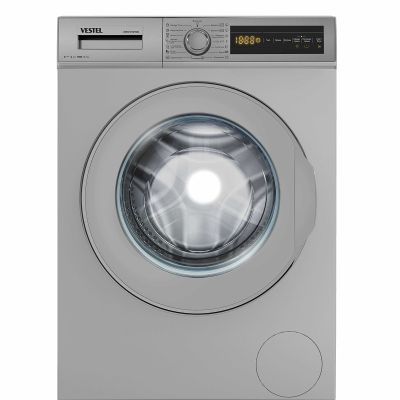 Пральна машина Vestel вузька 6 кг 1000 об/хв темне срібло W6S10T2TDS