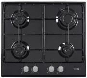 Газовая варочная поверхность Vestel эмалированная сталь черный AOB-6024