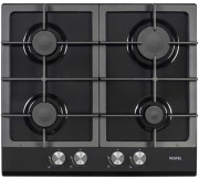 Газова варильна поверхня Vestel емальована сталь чорний AOB-6024C