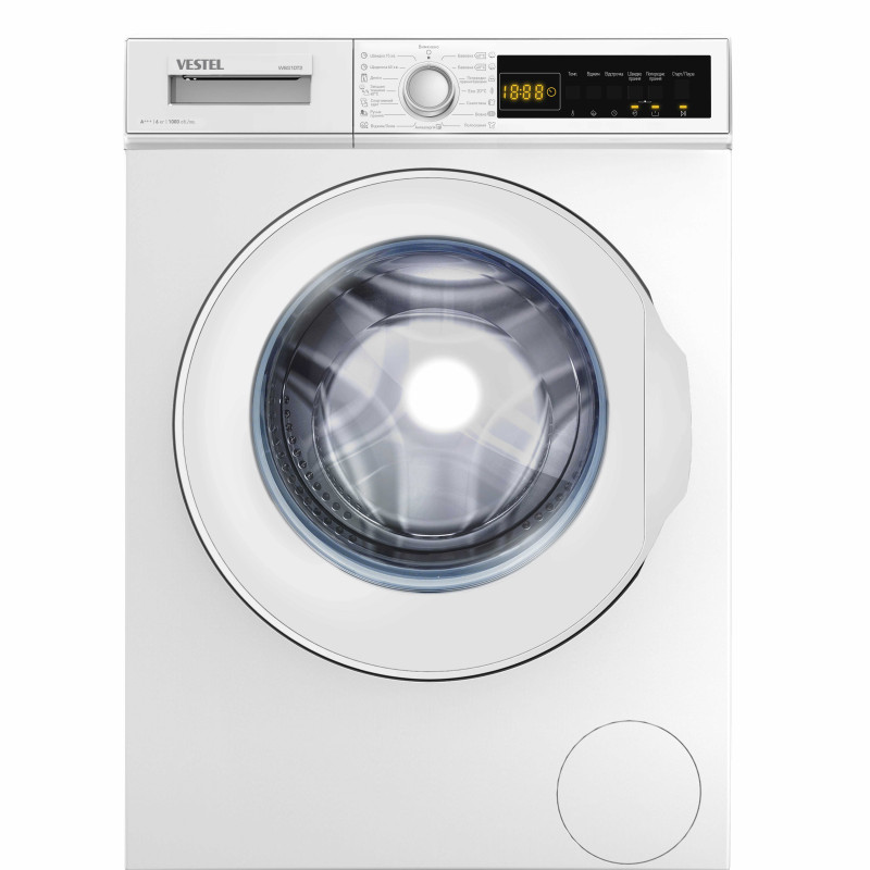 Стиральная машина Vestel узкая 6 кг 1000 об/мин белый W6S10T2