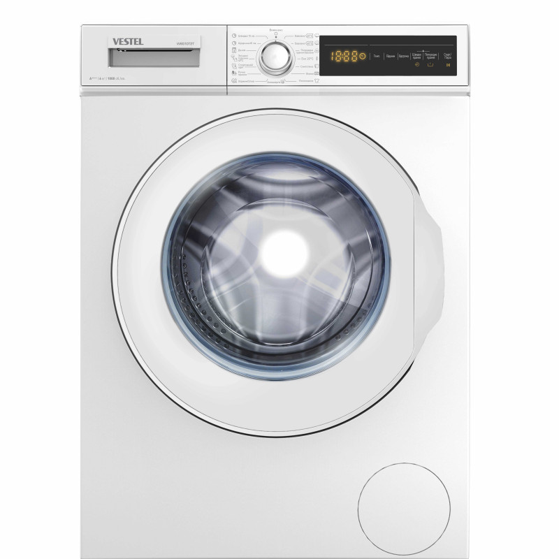 Стиральная машина Vestel узкая 6 кг 1000 об/мин белый W6S10T2T