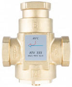 Термический клапан Afriso ATV 333 DN25 Rp 1'' Kvs 9 номинальная температура 45°C латунь 1633310