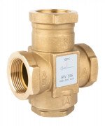 Термический клапан Afriso ATV 556 DN32 Rp 1¼'' Kvs 12 номинальная температура 60°C латунь 1655610