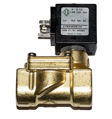 Клапан электромагнитный ODE НЗ ½'' Рвх-Рвых=0,2-16ат Тмакс=140°С 21WA4K0E130