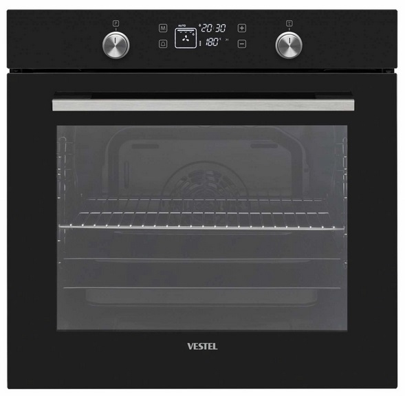 Духовой шкаф Vestel электрический 78 л черный  AFB-8786