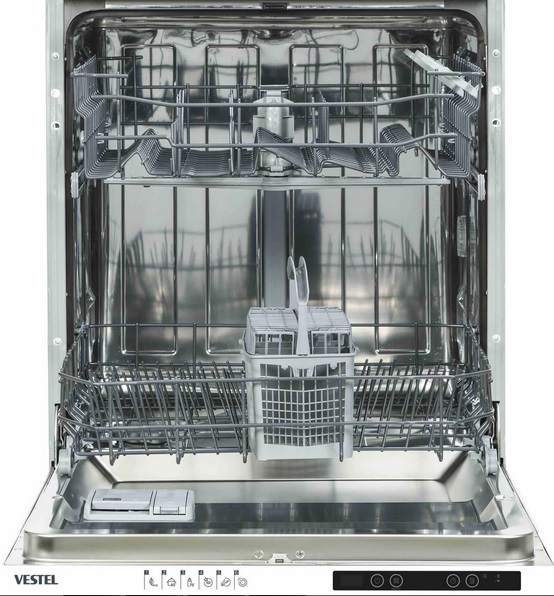 Посудомоечная машина встраиваемая Vestel нержавеющая сталь DF5632