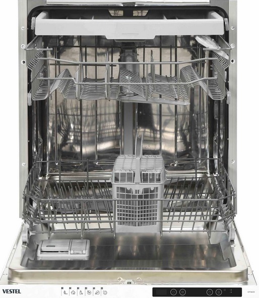 Посудомоечная машина встраиваемая Vestel AquaZone нержавеющая сталь DF5633