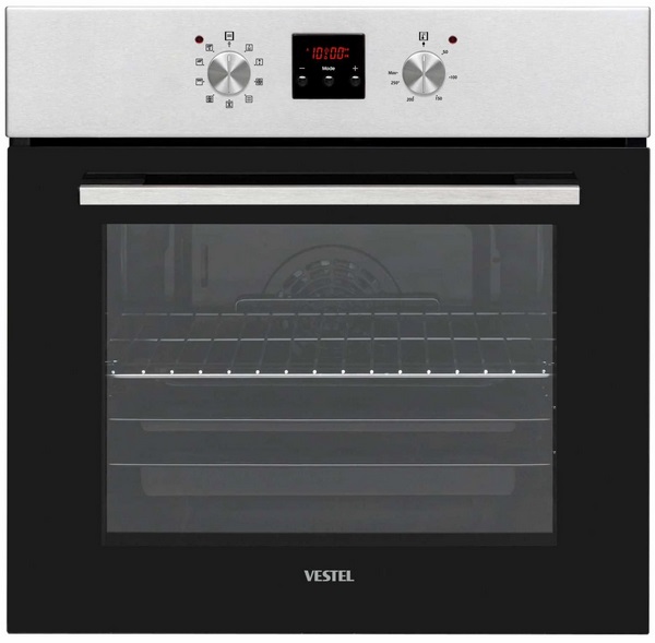 Духова шафа Vestel електрична 65 л нержавіюча сталь AFX-6684
