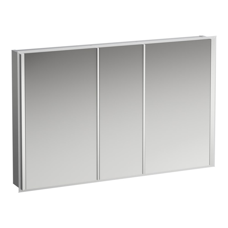 Зеркальный шкаф Laufen Frame 25 120х15х75 см алюминий H4088249001441