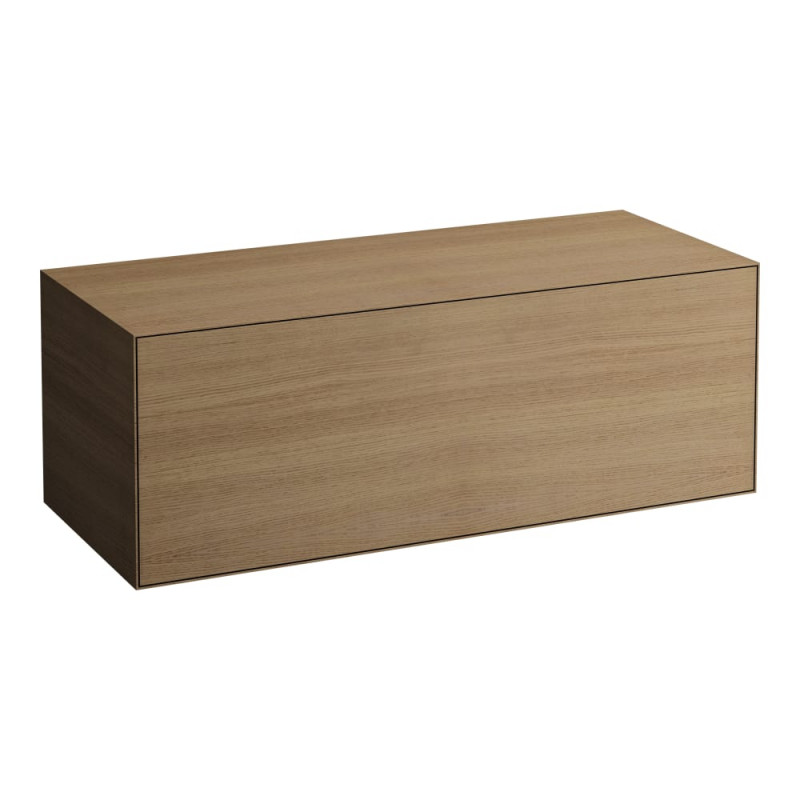 Шафка для ванної підвісної Laufen Boutique 120x50x43 см ЛДСП/МДФ світлий дуб H4090501502501