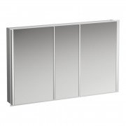 Зеркальный шкаф Laufen Frame 25 120х15х75 см алюминий H4088249001441