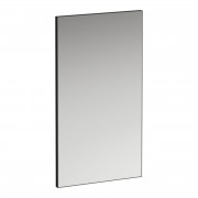 Зеркало в ванную комнату Laufen Frame 25 45х82,5 см с алюминиевой рамой черный матовый H4474009004501