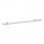 Стеклянная полка Laufen Frame 25 90х12 см прозрачное стекло/белый H4475859000001