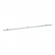 Стеклянная полка Laufen Frame 25 150х12 см прозрачное стекло/белый H4475899000001