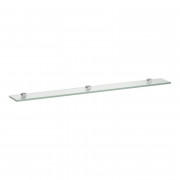 Стеклянная полка Laufen Frame 25 100х12 см прозрачное стекло/белый H4475869000001