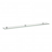 Стеклянная полка Laufen Frame 25 100х12 см прозрачное стекло/белый H4475869000001