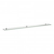 Стеклянная полка Laufen Frame 25 120х12 см прозрачное стекло/белый H4475879000001