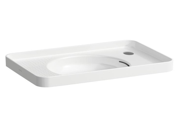Раковина для ванної Laufen Val 55х36 см з 1 отвором праворуч кераміка білий H8172810001061