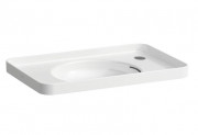 Раковина для ванной Laufen Val 55х36 см с 1 отверстием справа керамика белый матовый H8172817571061
