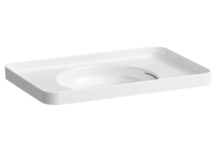 Раковина для ванної Laufen Val 55х36 см без отворів кераміка білий H8172810001091