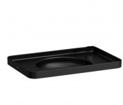 Раковина для ванной Laufen Val 55х36 см без отверстий без перелива керамика черный матовый H8172817161121