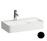 Раковина для ванной Laufen Val 60х31 см с 1 отверстием шлифованная керамика черный матовый H8172857161041