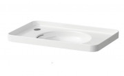 Раковина для ванной Laufen Val 55х36 см с 1 отверстием слева керамика белый с покрытием LCC H8172814001051
