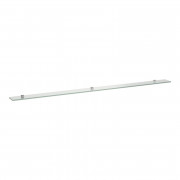 Стеклянная полка Laufen Frame 25 180х12 см прозрачное стекло/белый H4475909000001