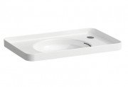 Раковина для ванной Laufen Val 55х36 см с 1 отверстием справа керамика белый матовый H8172817571061