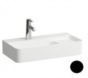 Раковина для ванной Laufen Val 60х31 см с 1 отверстием шлифованная керамика черный матовый H8172857161041