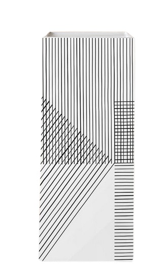 Раковина для ванной Laufen Kartell 37,5х43,5 см напольная без отверстий керамика серый с линейным декором H811331D011121