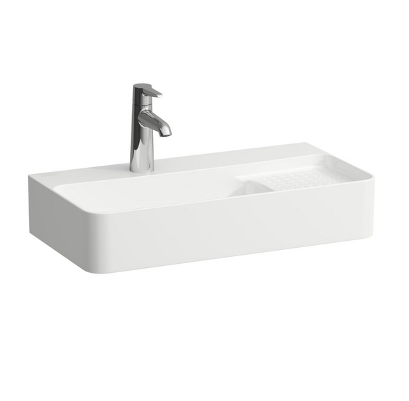 Раковина для ванной Laufen Val 60х31 см с 1 отверстием без перелива шлифованная керамика белый матовый H8172857571111