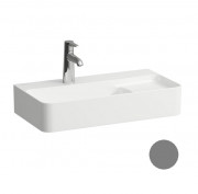 Раковина для ванной Laufen Val 60х31 см с 1 отверстием без перелива шлифованная керамика графит матовый H8172857581111