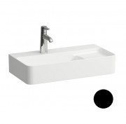 Раковина для ванної Laufen Val 60х31 см з 1 отвором без переливу шліфована кераміка чорний матовий H8172857161561