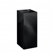 Раковина для ванної Laufen Kartell 37,5х43,5 см підлогова без отворів кераміка чорний матовий H8113317161121