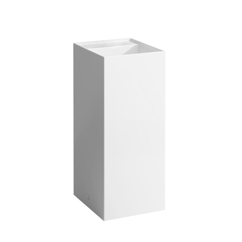 Раковина для ванной Laufen Kartell 37,5х43,5 см напольная без отверстий керамика белый  матовый H8113317571121