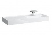 Раковина для ванной Laufen Kartell 120х46 см полка слева c 1 отверстием керамика белый H8133330001111