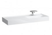 Раковина для ванной Laufen Kartell 120х46 см полка слева c 1 отверстием керамика белый H8133330001111