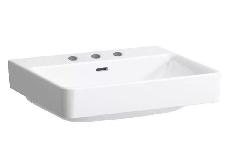 Раковина для ванної Laufen Pro S 55х38 см із 3 отворами кераміка білий з покриттям LCC H8129524001081
