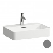 Раковина для ванной Laufen Val 55х40 см с 1 отверстием керамика графит матовый H8122847581041