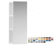 Зеркальный шкафчик Laufen Base 25х18,5х70 см с открытыми полками МДФ/ДСП цвет на выбор H4029501109991